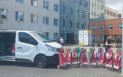 Odesa received charitable assistance for social service centers. Photo