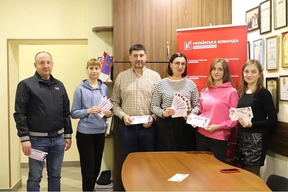 Волонтерський штаб “Українська команда” Вінниччини започаткував новий проєкт допомоги(Прес-служба «Українська команда» Вінниччини)